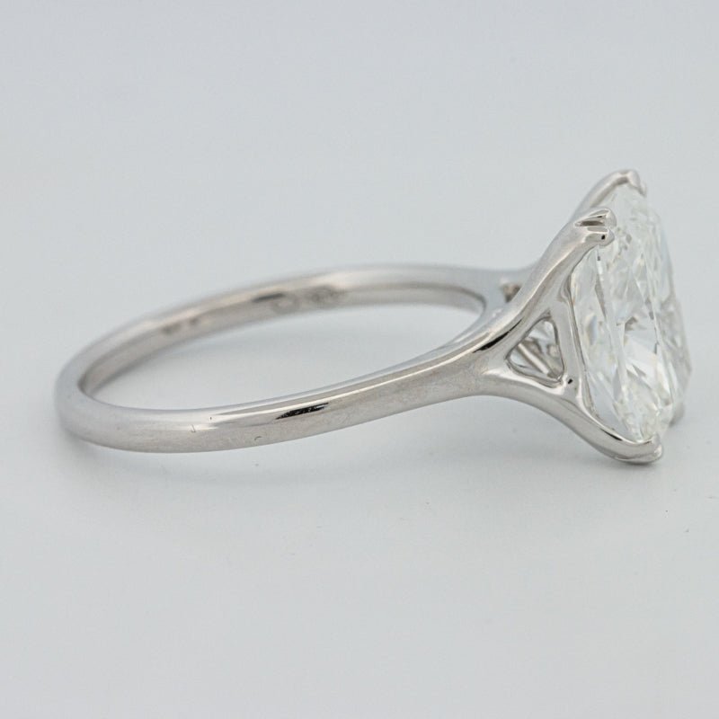 3.53 CT "Doubleclaw" Cushion Cut Solitaire (LG) - ZIZOV DIAMONDS