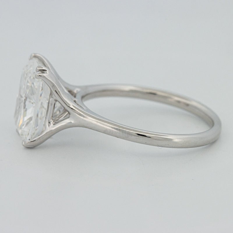 3.53 CT "Doubleclaw" Cushion Cut Solitaire (LG) - ZIZOV DIAMONDS