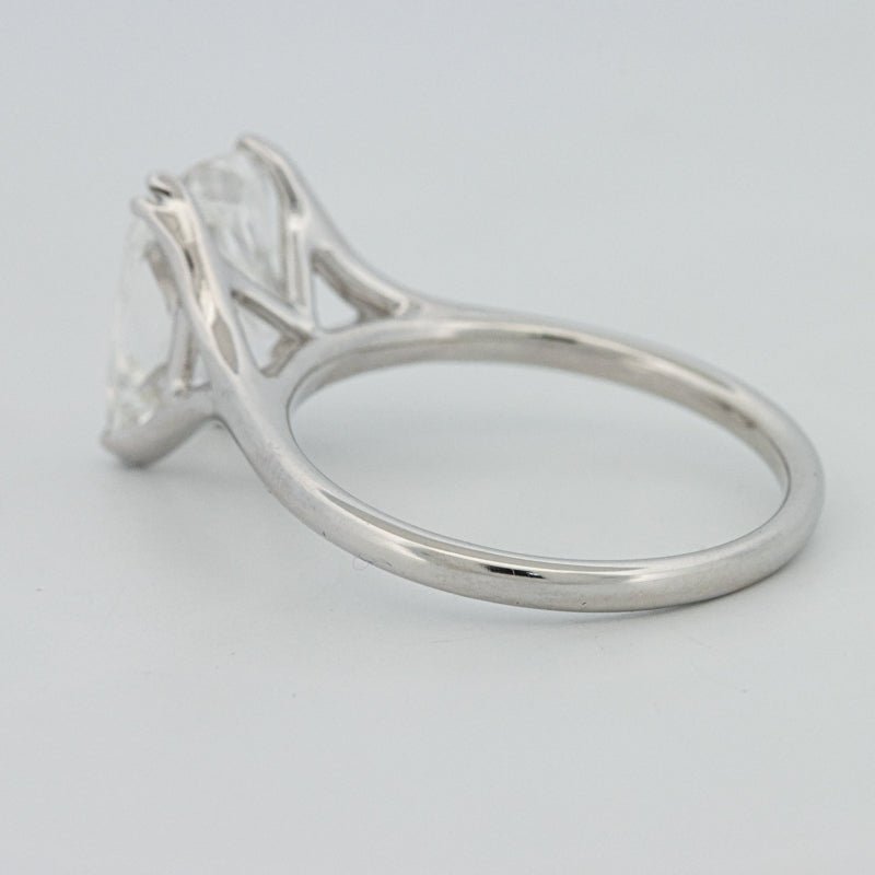 3.53 CT "Doubleclaw" Cushion Cut Solitaire (LG) - ZIZOV DIAMONDS