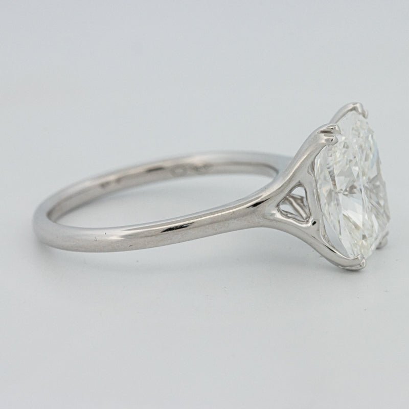 3.53 CT "Doubleclaw" Cushion Cut Solitaire (LG) - ZIZOV DIAMONDS