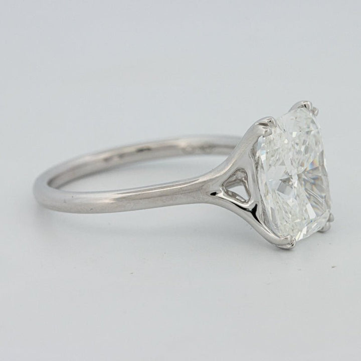 3.53 CT "Doubleclaw" Cushion Cut Solitaire (LG) - ZIZOV DIAMONDS