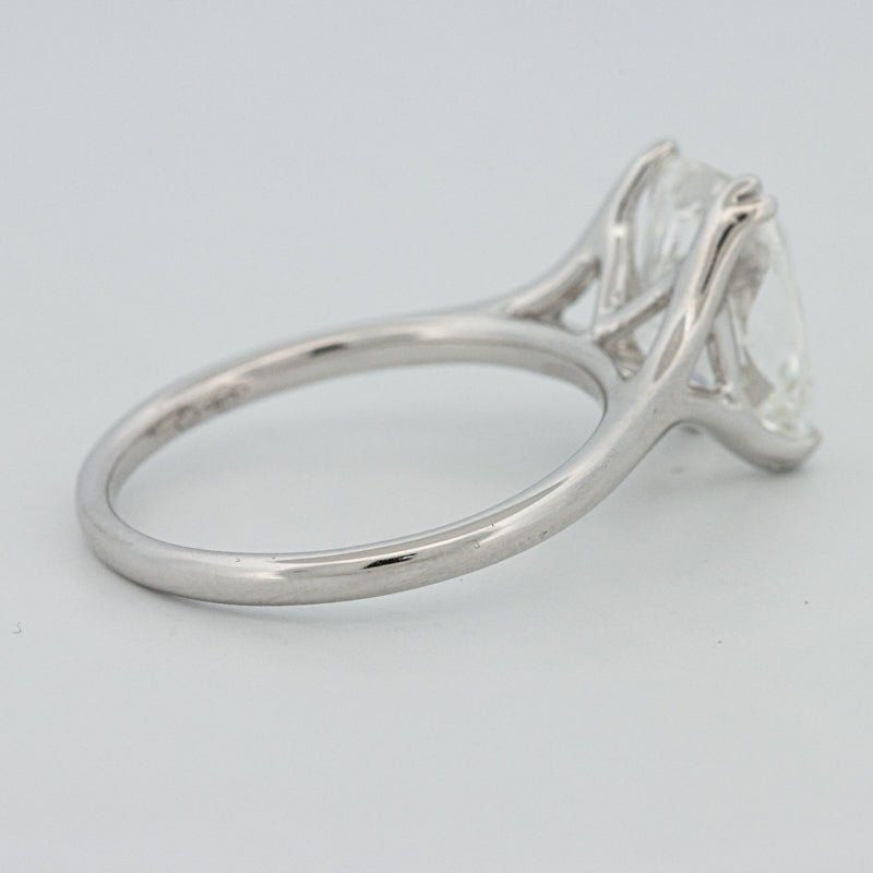 3.53 CT "Doubleclaw" Cushion Cut Solitaire (LG) - ZIZOV DIAMONDS