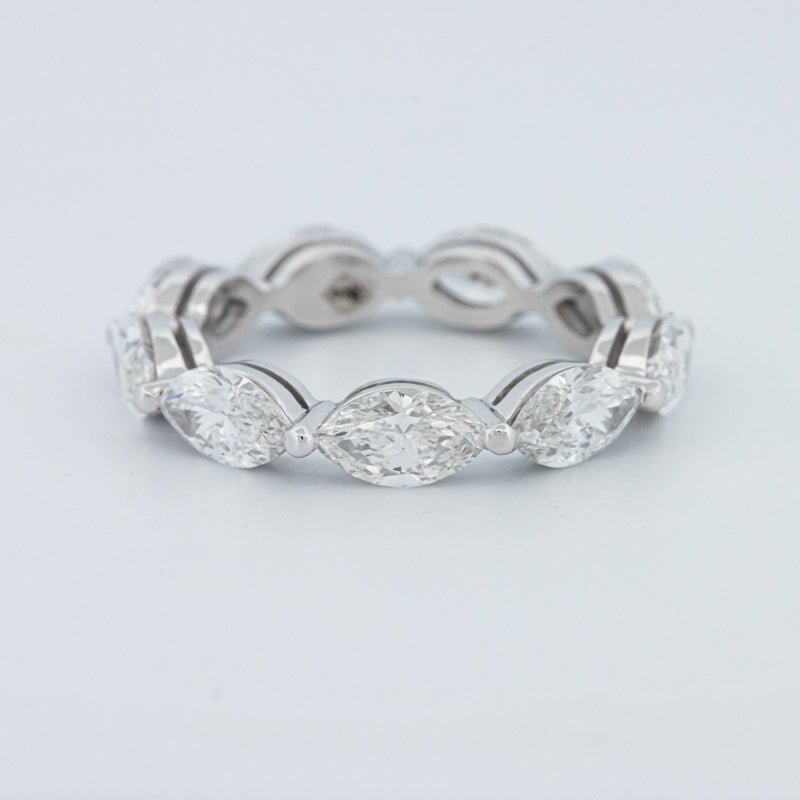 3.85 CT Full Marquise Eternity Ring (LG) - ZIZOV DIAMONDS