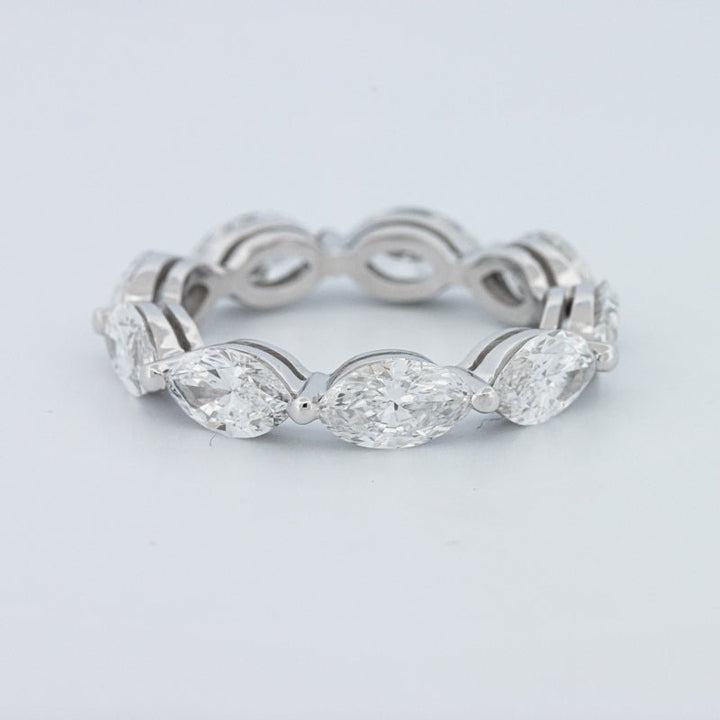 3.85 CT Full Marquise Eternity Ring (LG) - ZIZOV DIAMONDS