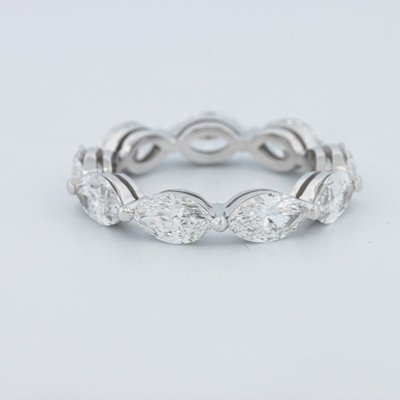 3.85 CT Full Marquise Eternity Ring (LG) - ZIZOV DIAMONDS