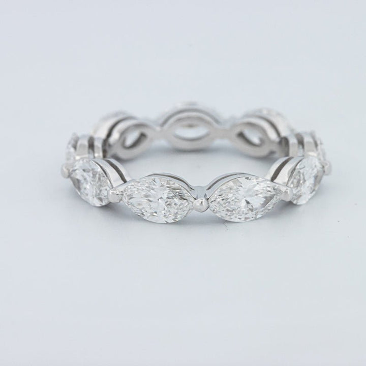 3.85 CT Full Marquise Eternity Ring (LG) - ZIZOV DIAMONDS