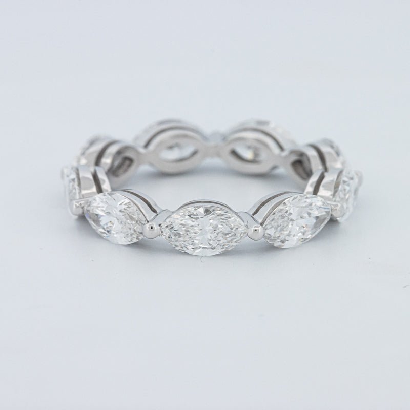 3.85 CT Full Marquise Eternity Ring (LG) - ZIZOV DIAMONDS