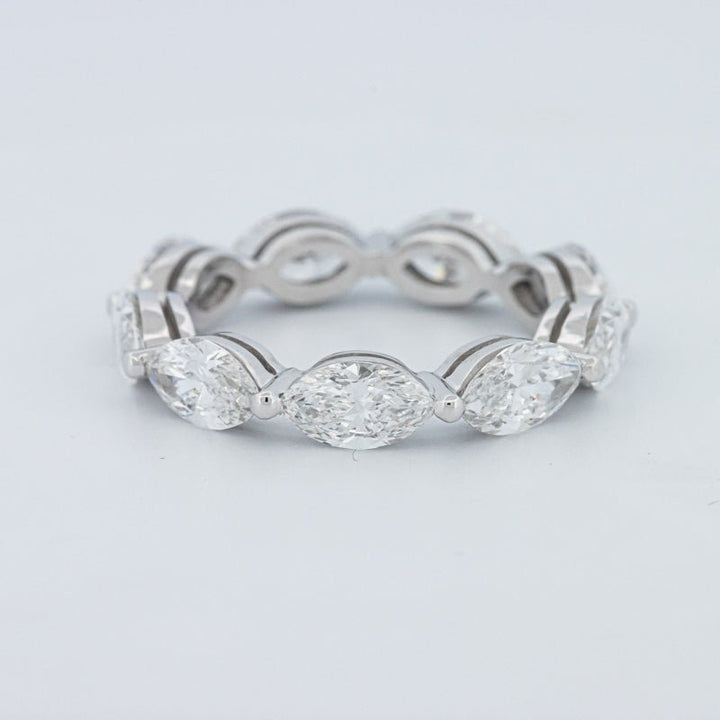 3.85 CT Full Marquise Eternity Ring (LG) - ZIZOV DIAMONDS