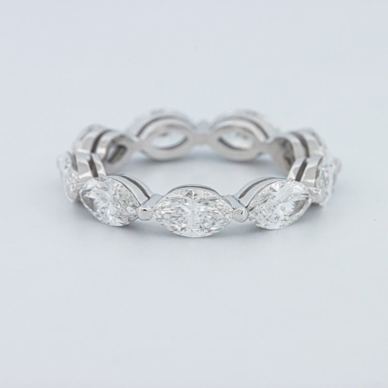 3.85 CT Full Marquise Eternity Ring (LG) - ZIZOV DIAMONDS