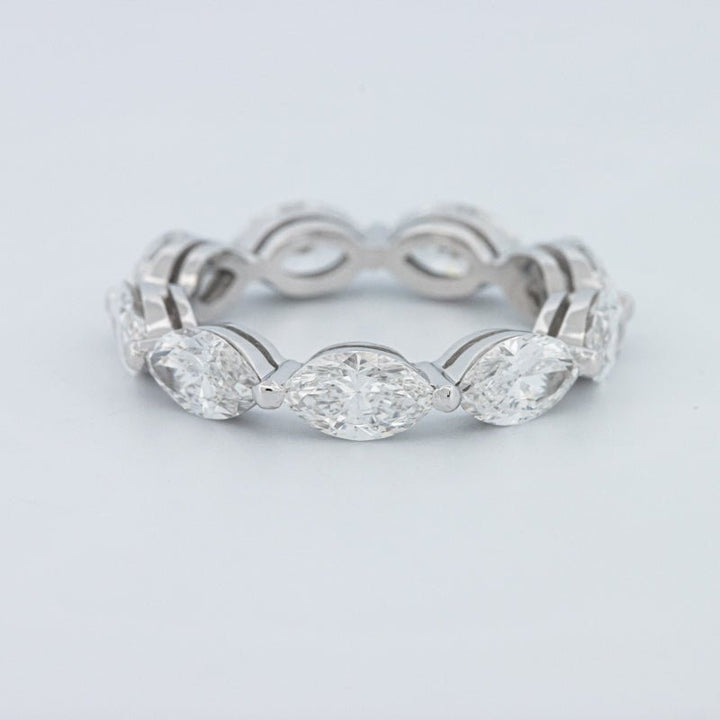3.85 CT Full Marquise Eternity Ring (LG) - ZIZOV DIAMONDS