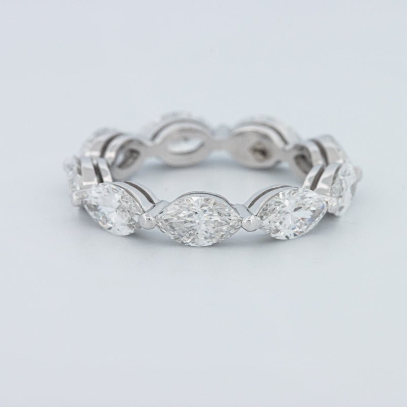 3.85 CT Full Marquise Eternity Ring (LG) - ZIZOV DIAMONDS