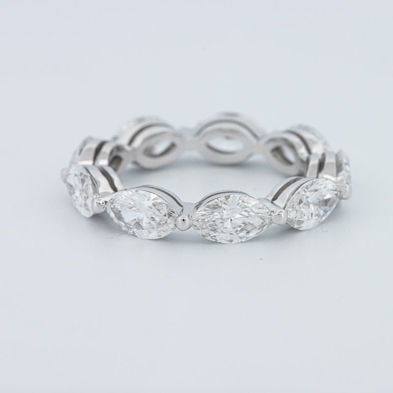 3.85 CT Full Marquise Eternity Ring (LG) - ZIZOV DIAMONDS