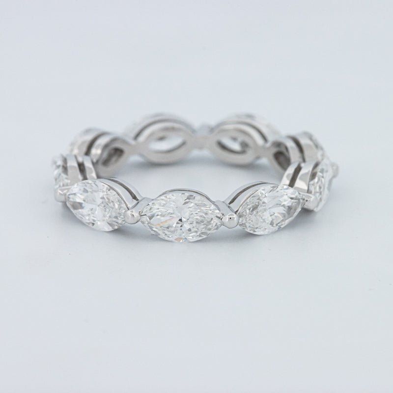 3.85 CT Full Marquise Eternity Ring (LG) - ZIZOV DIAMONDS