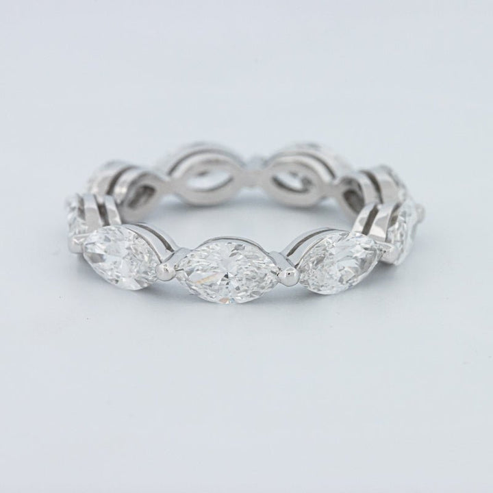 3.85 CT Full Marquise Eternity Ring (LG) - ZIZOV DIAMONDS