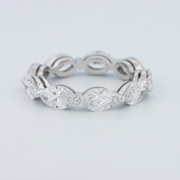 3.85 CT Full Marquise Eternity Ring (LG) - ZIZOV DIAMONDS