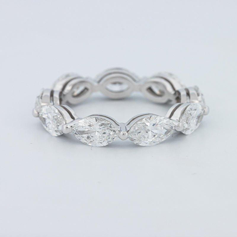 3.85 CT Full Marquise Eternity Ring (LG) - ZIZOV DIAMONDS