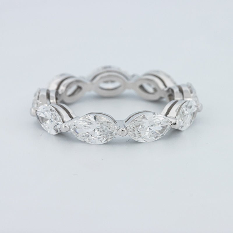 3.85 CT Full Marquise Eternity Ring (LG) - ZIZOV DIAMONDS