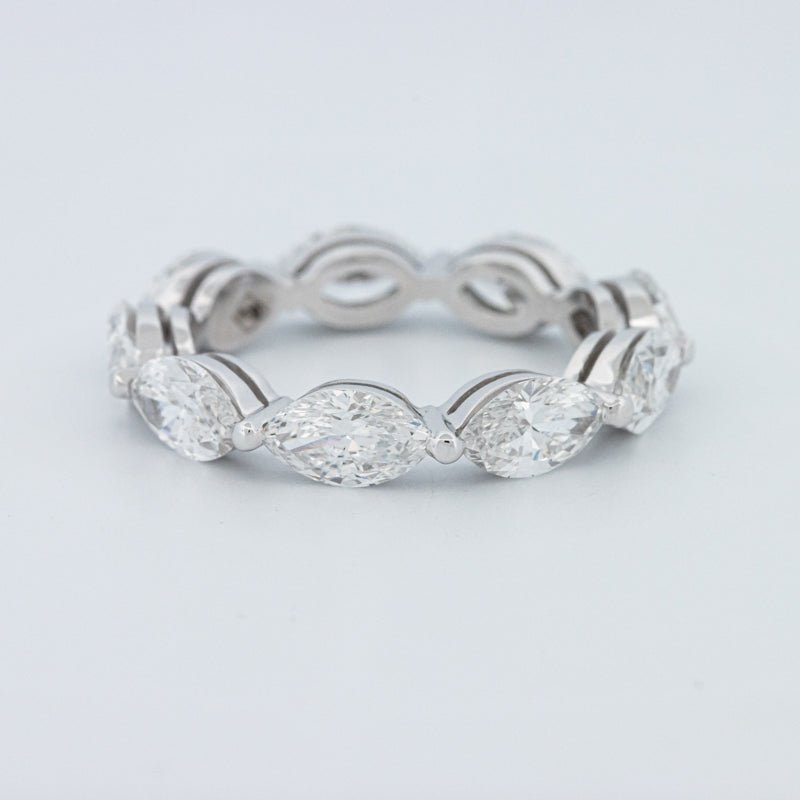 3.85 CT Full Marquise Eternity Ring (LG) - ZIZOV DIAMONDS