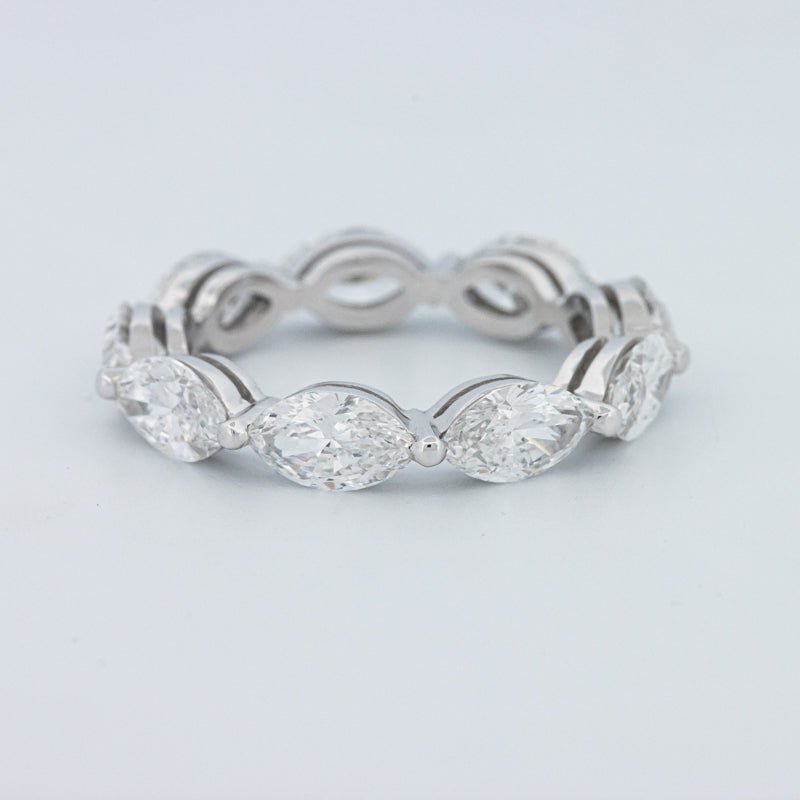 3.85 CT Full Marquise Eternity Ring (LG) - ZIZOV DIAMONDS