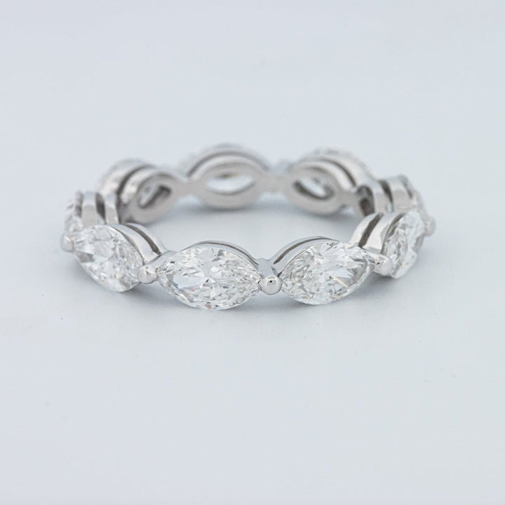 3.85 CT Full Marquise Eternity Ring (LG) - ZIZOV DIAMONDS