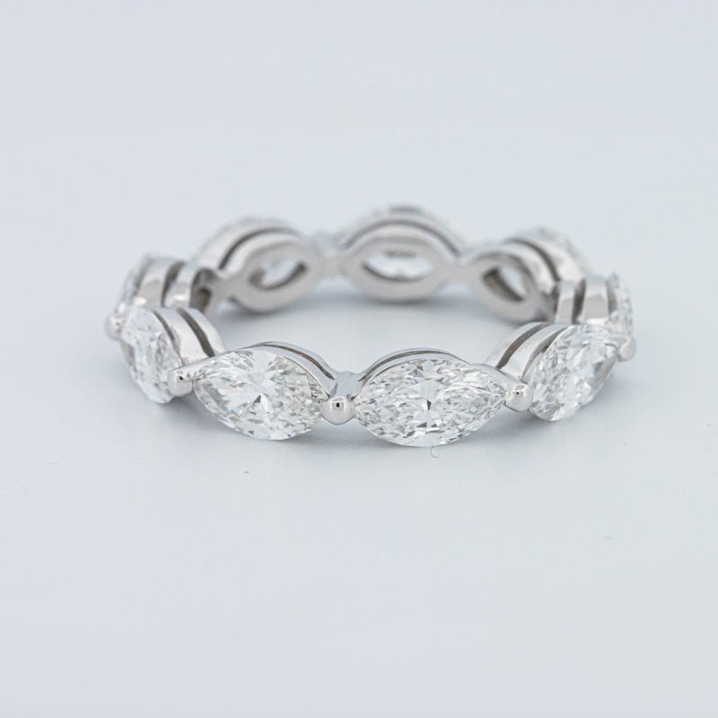 3.85 CT Full Marquise Eternity Ring (LG) - ZIZOV DIAMONDS