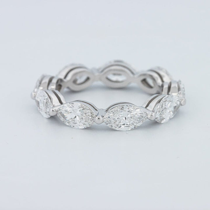 3.85 CT Full Marquise Eternity Ring (LG) - ZIZOV DIAMONDS
