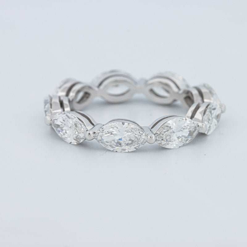 3.85 CT Full Marquise Eternity Ring (LG) - ZIZOV DIAMONDS