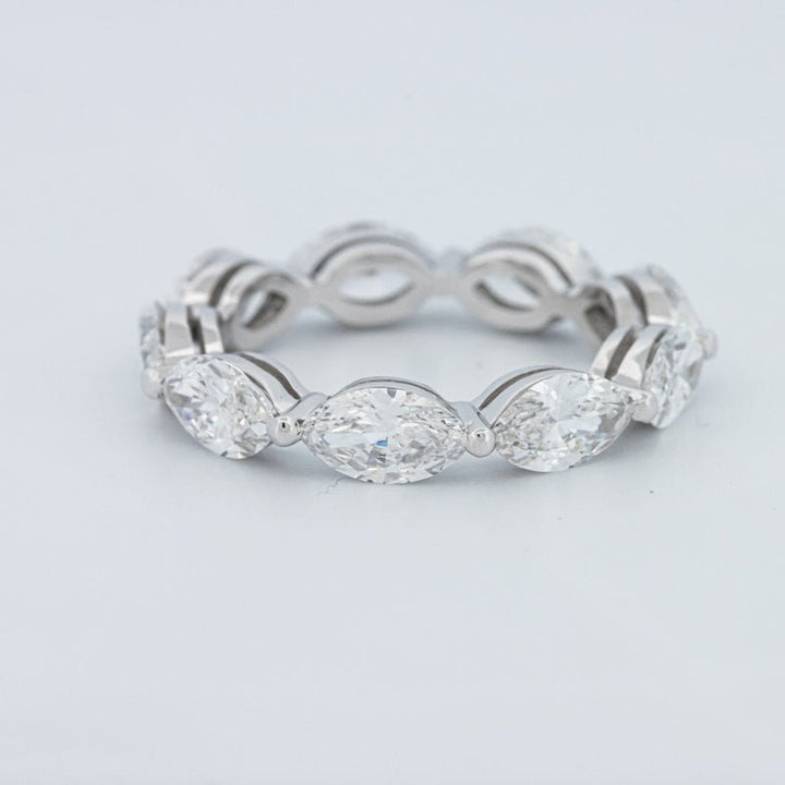 3.85 CT Full Marquise Eternity Ring (LG) - ZIZOV DIAMONDS