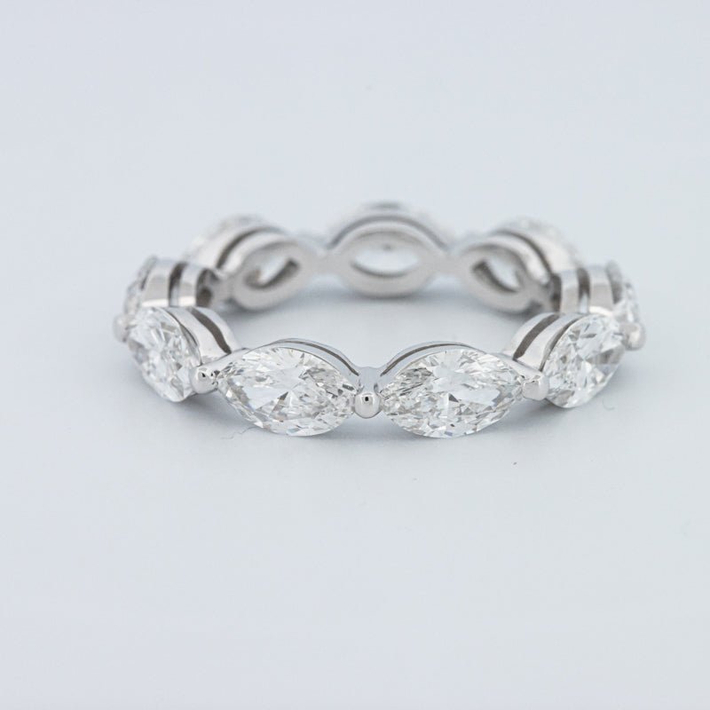 3.85 CT Full Marquise Eternity Ring (LG) - ZIZOV DIAMONDS