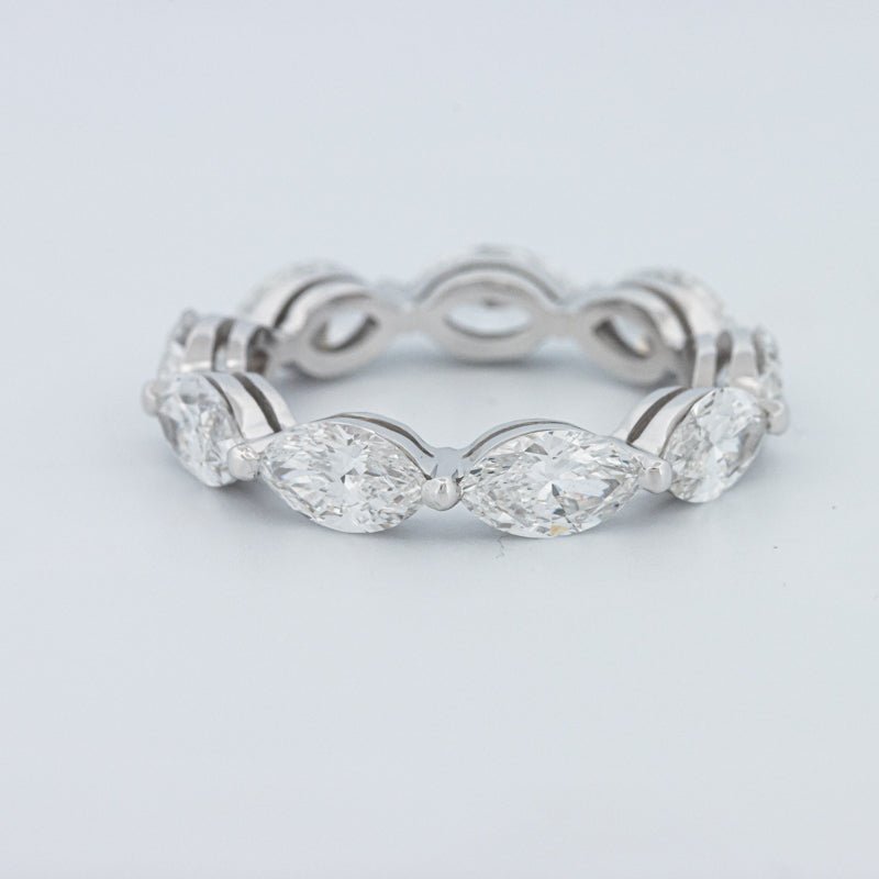 3.85 CT Full Marquise Eternity Ring (LG) - ZIZOV DIAMONDS