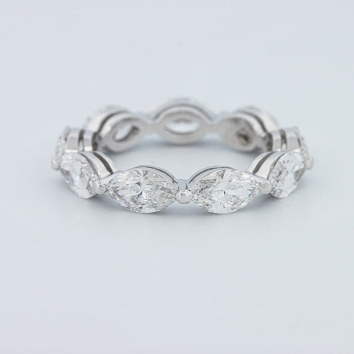 3.85 CT Full Marquise Eternity Ring (LG) - ZIZOV DIAMONDS