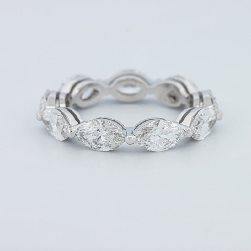 3.85 CT Full Marquise Eternity Ring (LG) - ZIZOV DIAMONDS