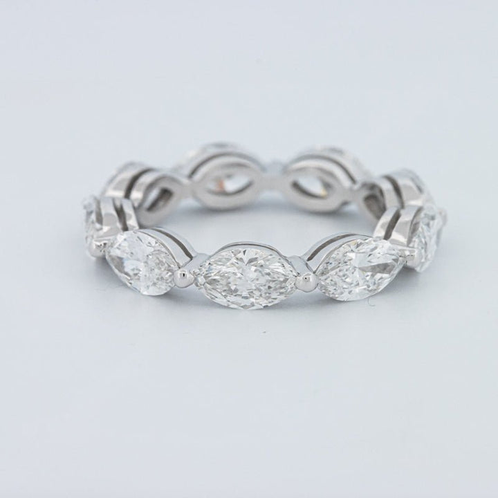 3.85 CT Full Marquise Eternity Ring (LG) - ZIZOV DIAMONDS