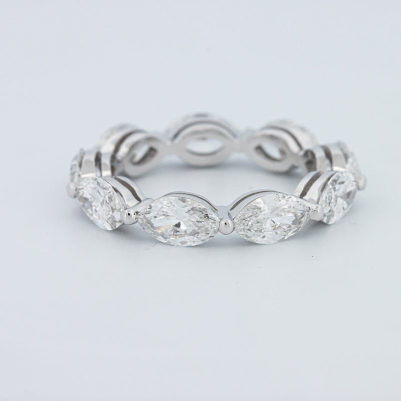 3.85 CT Full Marquise Eternity Ring (LG) - ZIZOV DIAMONDS
