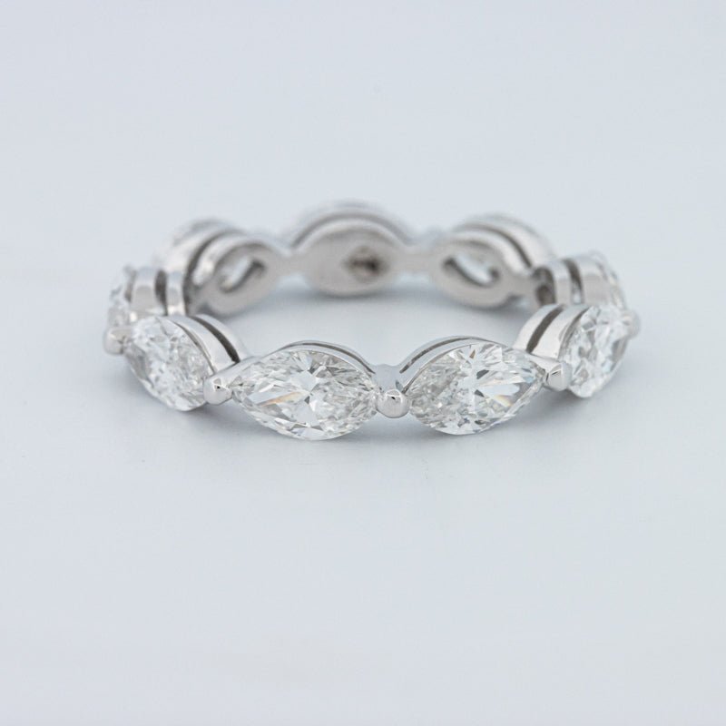 3.85 CT Full Marquise Eternity Ring (LG) - ZIZOV DIAMONDS
