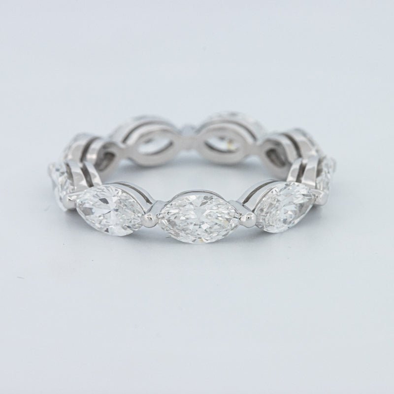 3.85 CT Full Marquise Eternity Ring (LG) - ZIZOV DIAMONDS