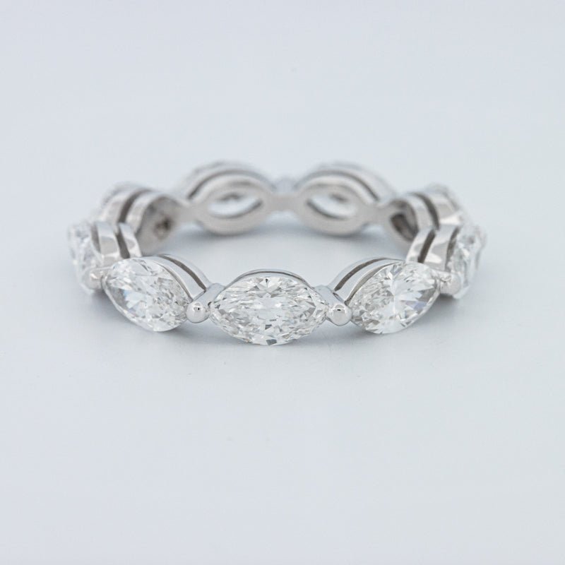 3.85 CT Full Marquise Eternity Ring (LG) - ZIZOV DIAMONDS
