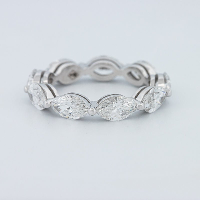 3.85 CT Full Marquise Eternity Ring (LG) - ZIZOV DIAMONDS