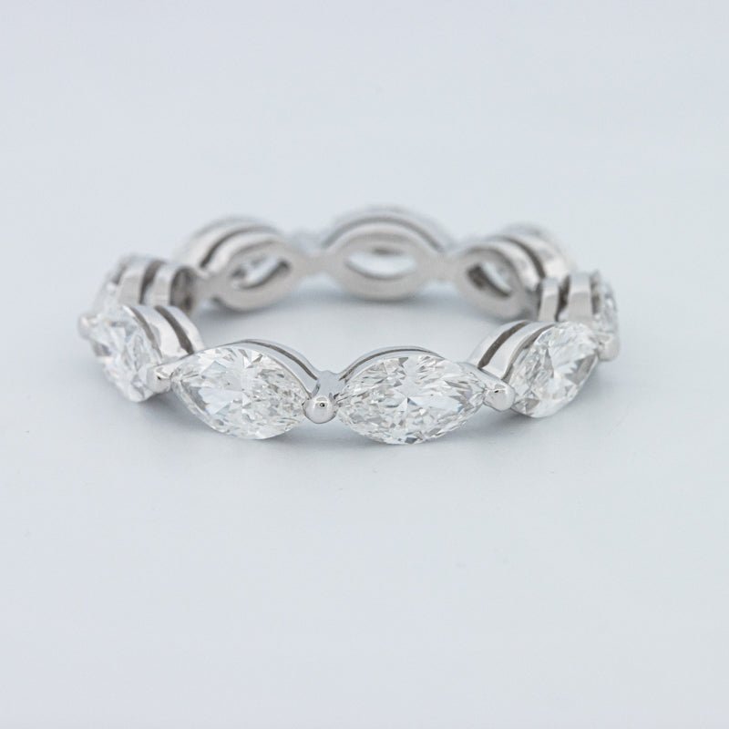3.85 CT Full Marquise Eternity Ring (LG) - ZIZOV DIAMONDS