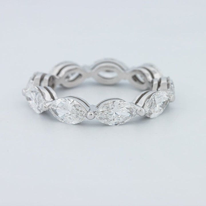 3.85 CT Full Marquise Eternity Ring (LG) - ZIZOV DIAMONDS
