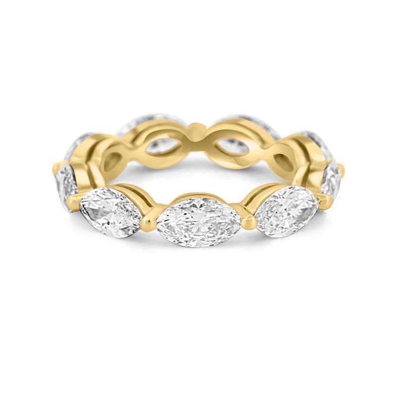 3.85 CT Full Marquise Eternity Ring (LG) - ZIZOV DIAMONDS