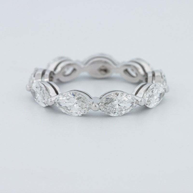 3.85 CT Full Marquise Eternity Ring (LG) - ZIZOV DIAMONDS