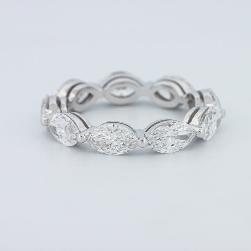 3.85 CT Full Marquise Eternity Ring (LG) - ZIZOV DIAMONDS