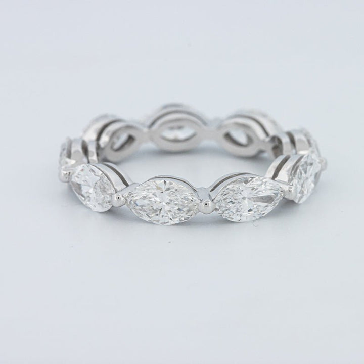 3.85 CT Full Marquise Eternity Ring (LG) - ZIZOV DIAMONDS