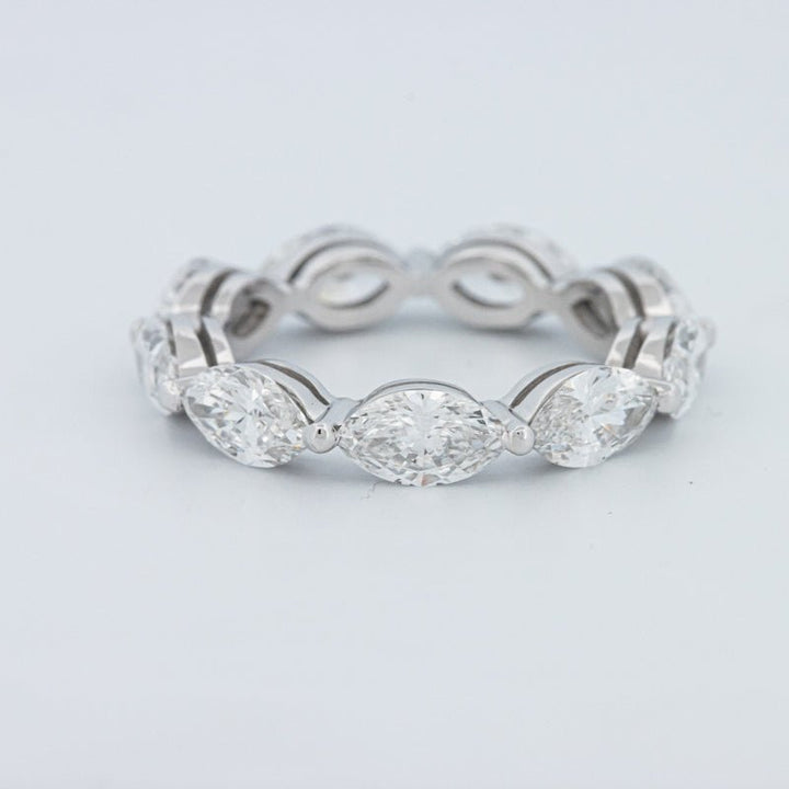 3.85 CT Full Marquise Eternity Ring (LG) - ZIZOV DIAMONDS