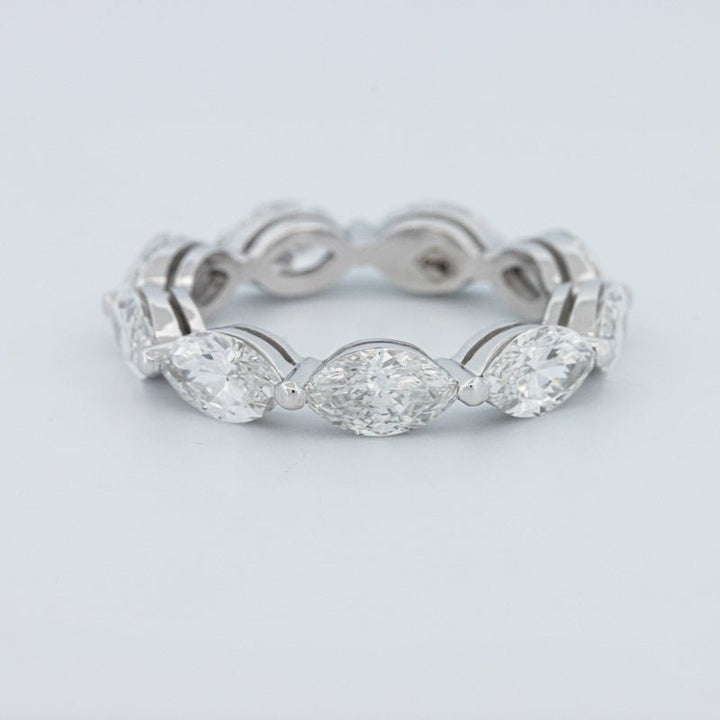 3.85 CT Full Marquise Eternity Ring (LG) - ZIZOV DIAMONDS