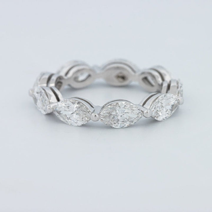 3.85 CT Full Marquise Eternity Ring (LG) - ZIZOV DIAMONDS