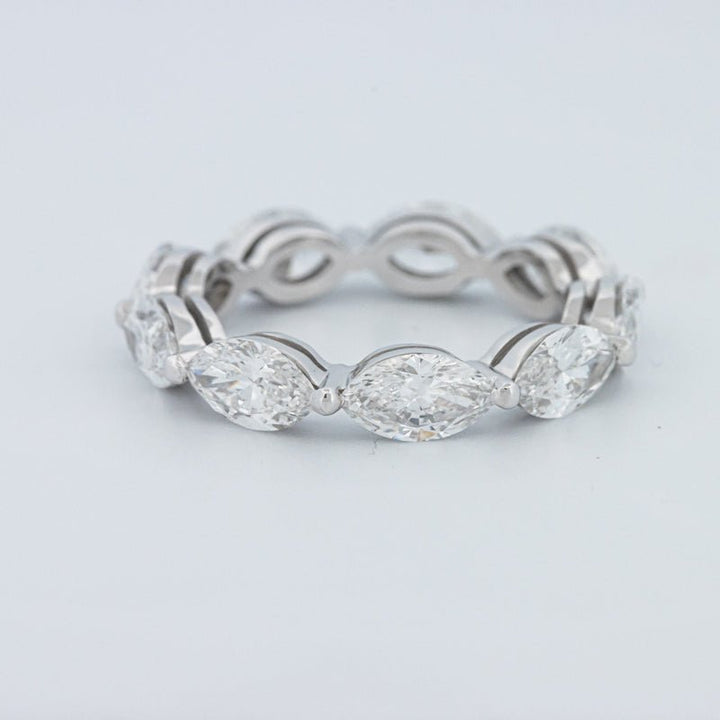 3.85 CT Full Marquise Eternity Ring (LG) - ZIZOV DIAMONDS