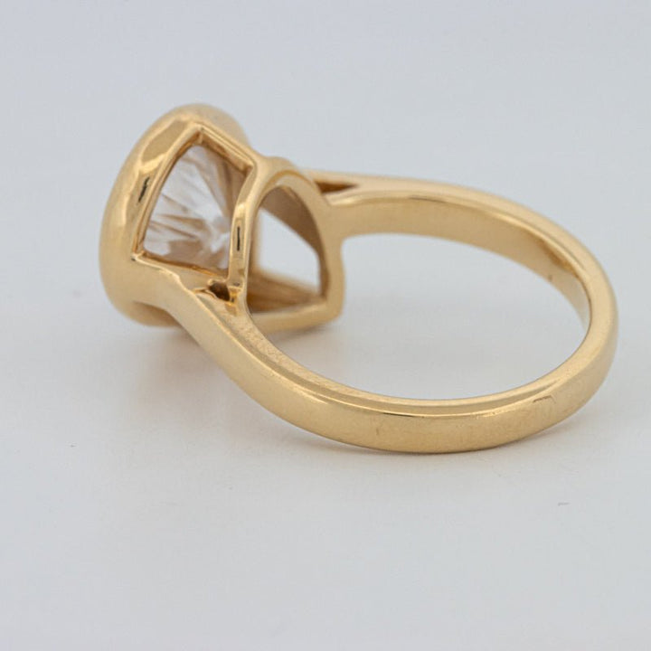 4 CT Bezeled Pear - Shape Ring (LG) - ZIZOV DIAMONDS