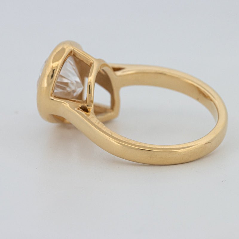 4 CT Bezeled Pear - Shape Ring (LG) - ZIZOV DIAMONDS